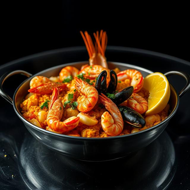 Seafood Paella